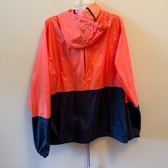 Columbia Flash Forward Windbreaker Coral and Navy Size M - Picture 4 of 4